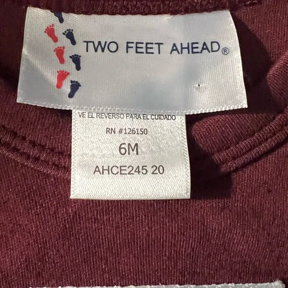 Darling Maroon ATM Aggie Tutu Onsie - Picture 3 of 3